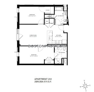 Allston 2 Beds 2 Baths Boston - $5,050 No Fee