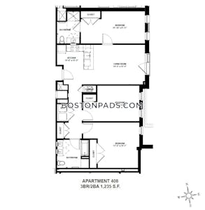 Allston Luxury 3 Bed 2 Bath BOSTON Boston - $6,475 No Fee