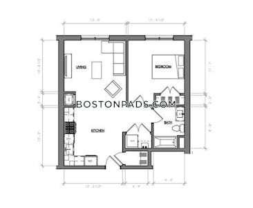 Jamaica Plain 1 Bed 1 Bath BOSTON Boston - $3,050 No Fee