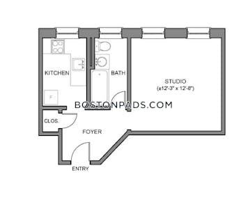 Fenway/kenmore 0 Bed 1 Bath BOSTON Boston - $2,200 No Fee