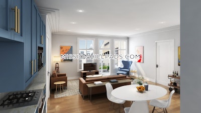 Mission Hill Apartment for rent 2 Bedrooms 1 Bath Boston - $4,400