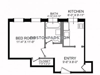 Fenway/kenmore Lovely Studio available 2/1 on Boylston St. in Fenway  Boston - $2,000