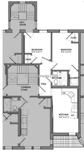 Back Bay Apartment for rent 2 Bedrooms 1 Bath Boston - $4,150 No Fee