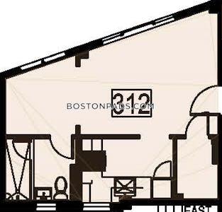 Cambridge Studio 1 baths in CAMBRIDGE  Harvard Square - $2,575 No Fee
