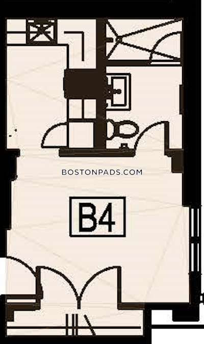 Cambridge Studio 1 baths in CAMBRIDGE  Harvard Square - $2,550 No Fee